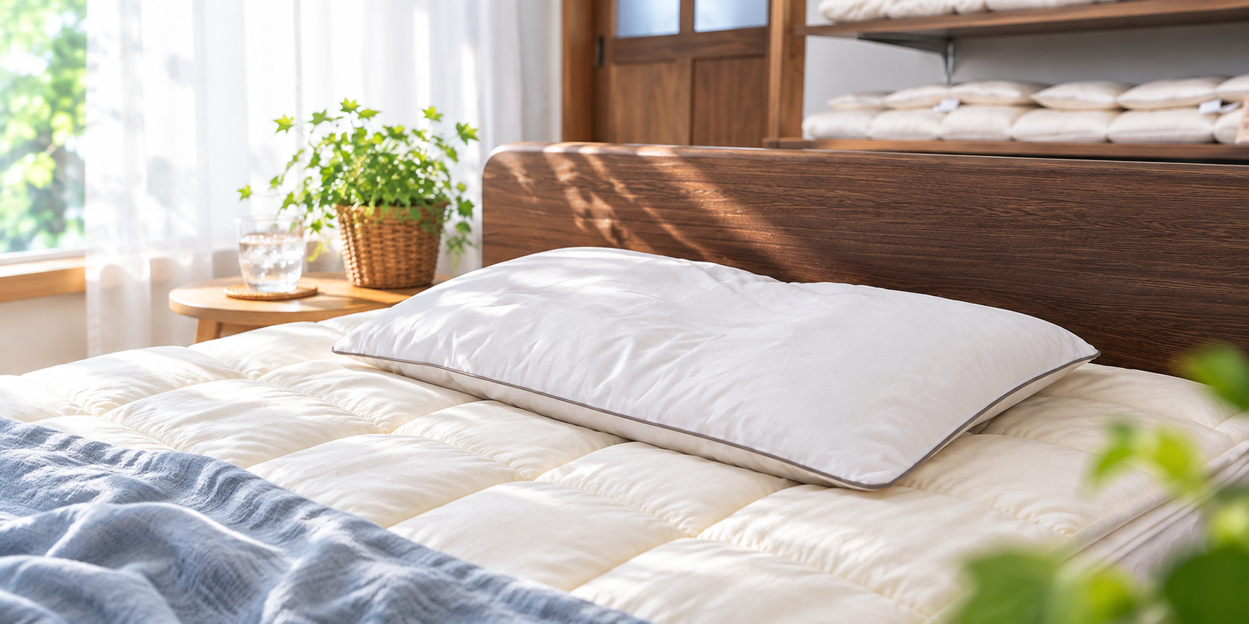 夏に使った枕、そのままで大丈夫？汗をかいた枕のお手入れ方法をご紹介いたします | 枕